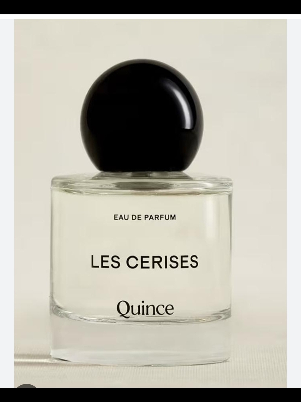 Quince Les Cerises Eau de Parfum - Black & Clear
